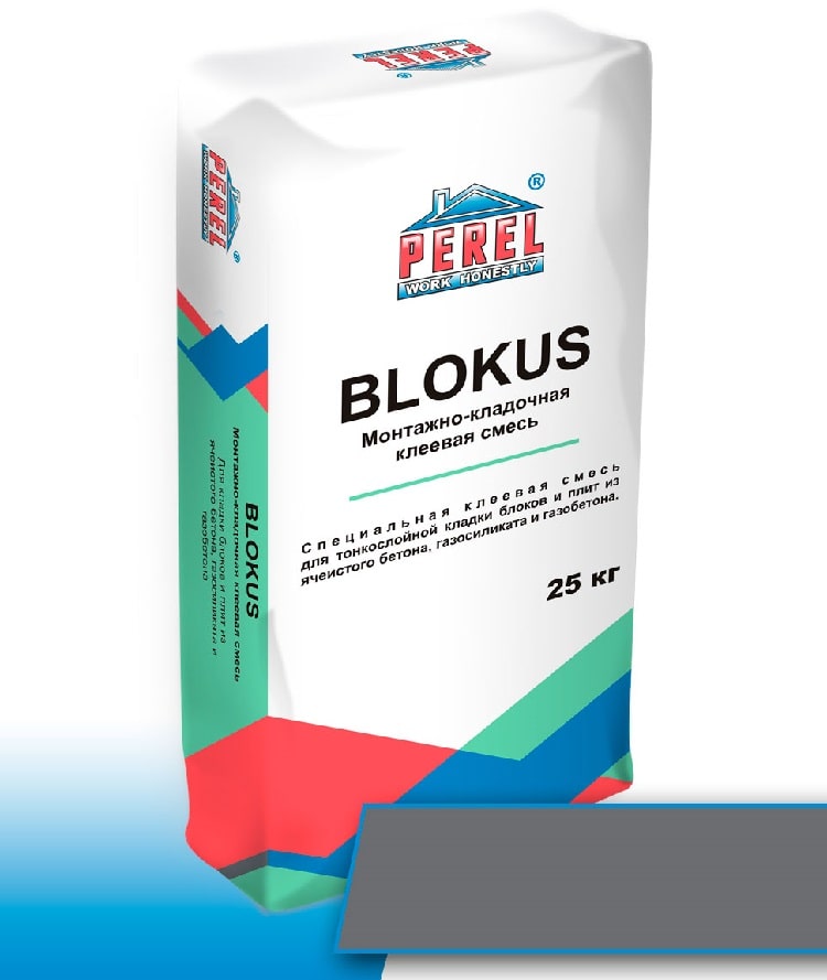 Perel Blokus - производитель клея для газобетона